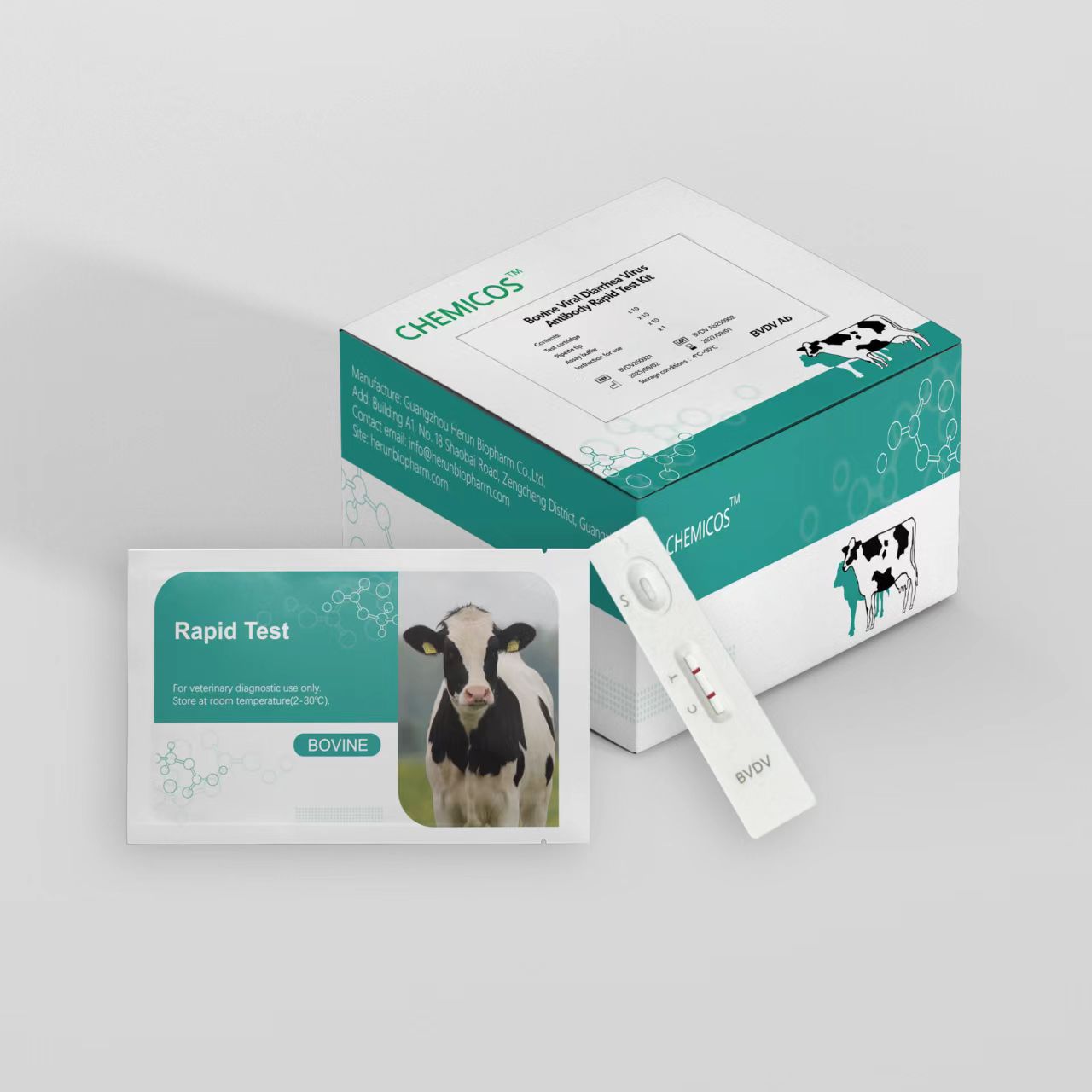 BVDV antibody rapid test kit for cattle